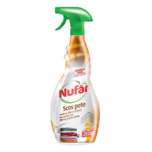 Solutie scos pete pentru tesaturi albe si colorate fara clor Nufar, 500 ml