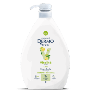 Gel de dus Dermomed cu lime, 1000 ml
