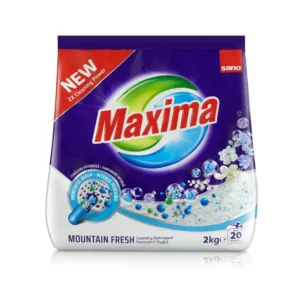 Detergent pudra Sano Maxima Mountain Fresh, 20 spalari, 2 kg