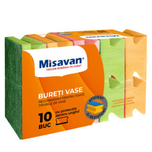 Set 10 Bureti Canelati pentru Vase Misavan Color, Diverse Culori