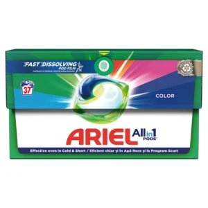 Detergent Ariel All in 1 PODS Color, 37 capsule, COLD BOOST