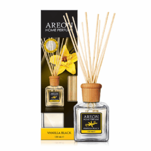 Odorizant de camera cu betisoare, Areon Home Perfume, 150ml Vanilla Black