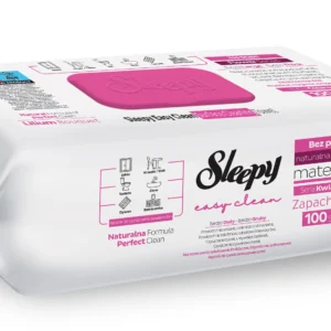 Șervețele umede Sleepy Easy Clean Lilium Bouquet multisuprafețe, 100 buc