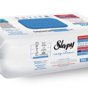 Șervețele umede Sleepy Easy Clean Bleach Additive, 100 buc