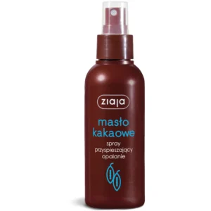 Spray accelerator bronzant pentru toate tipurile de piele Ziaja, Cacao, 100 ml