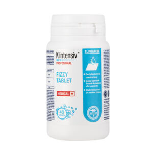 Tablete efervescente KLINTENSIV® Fizzy – Dezinfectant clorigen concentrat, 40 bucăți