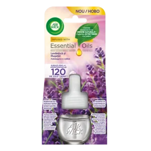 Rezervă odorizant electric de cameră Air Wick, Lavandă și Mușețel, 19ml
